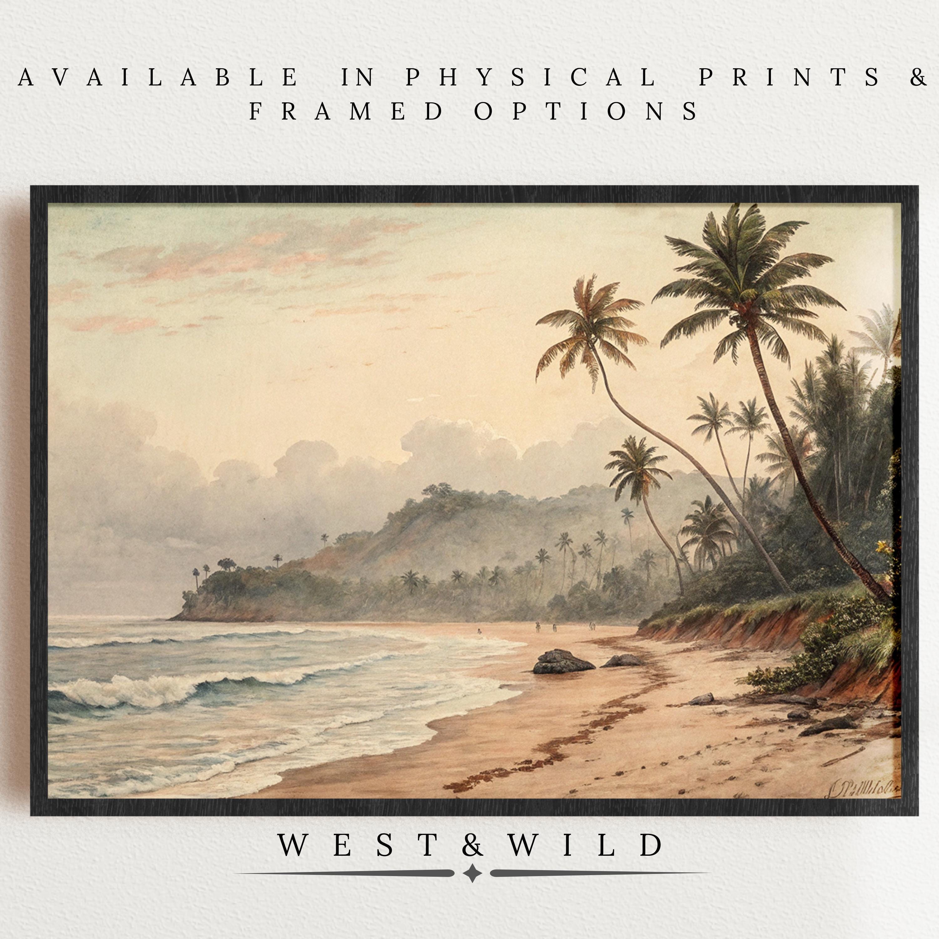 Summer Wall Art | Beach & Tropical Vintage Prints