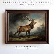 Elk Painting
